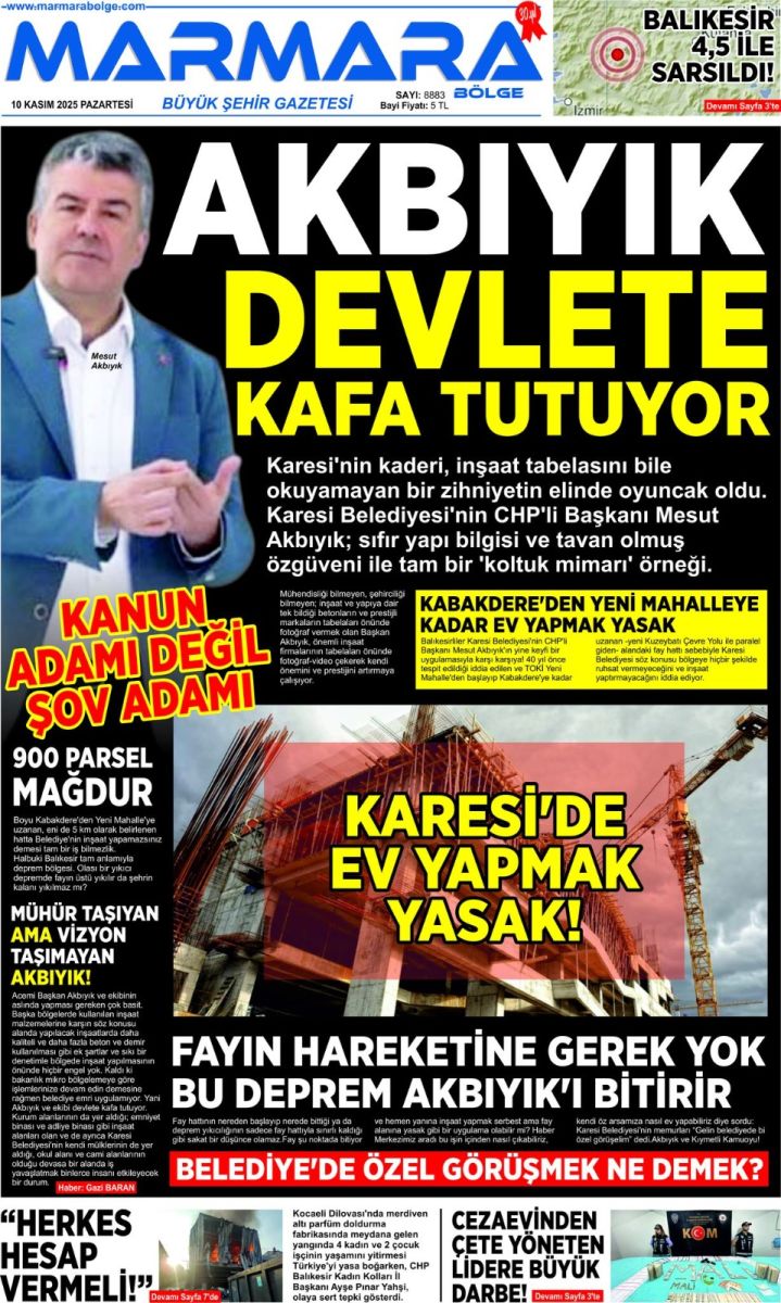 Mesut Akbıyık Balıkesir’i Tüm Türkiye’ye Rezil Etti! dea0b92e a8b4 4173 8d51 b80a1e157695 - Marmara Bölge Gazetesi