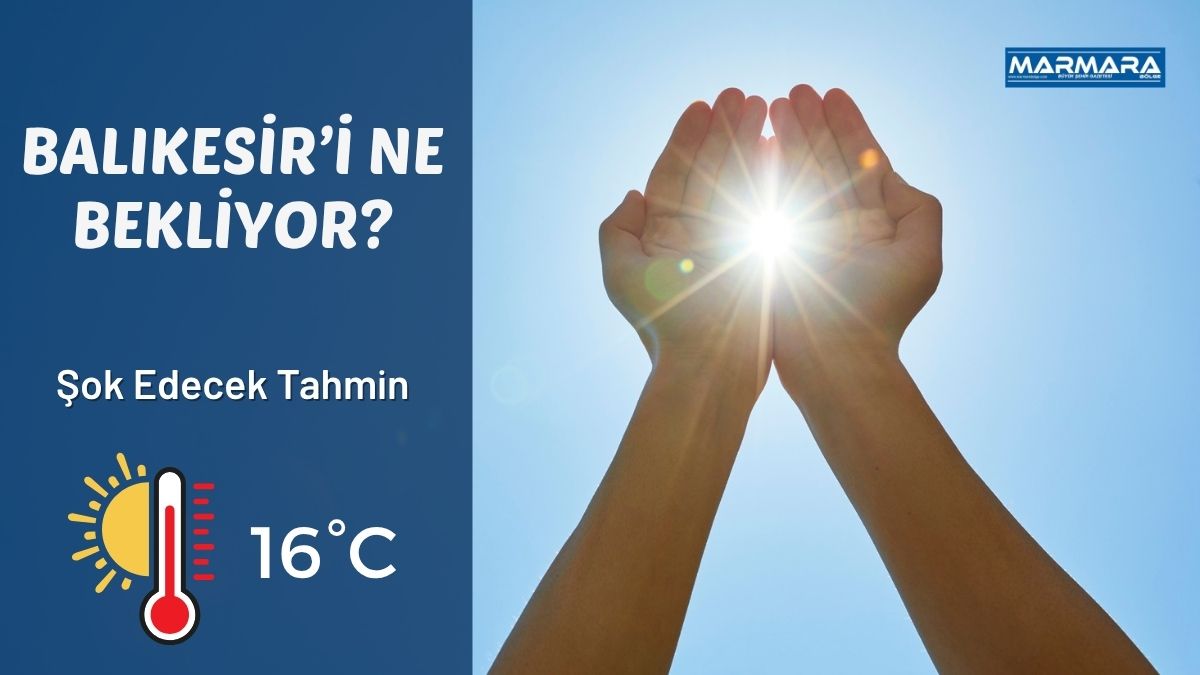 Meteoroloji Genel Müdürlüğü, Balıkesir için 14 Kasım Cuma gününe ait