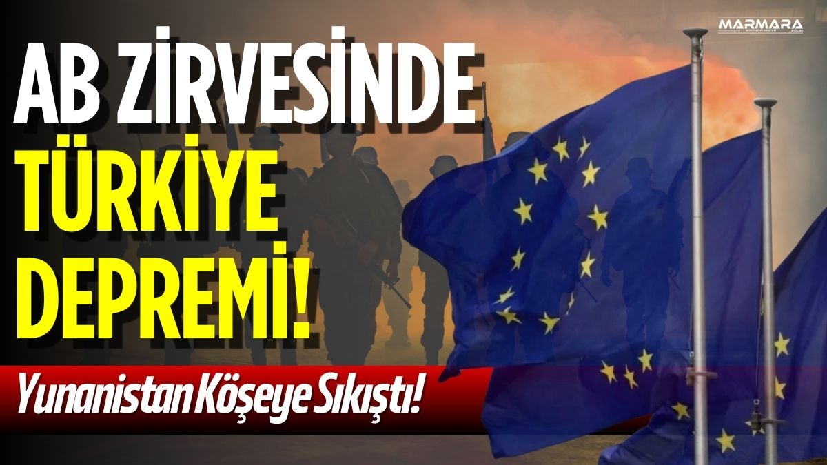 Avrupa Güvenlik Eylemi (SAFE) savunma programına Türkiye’nin katılımını engelleyen Yunanistan’a,