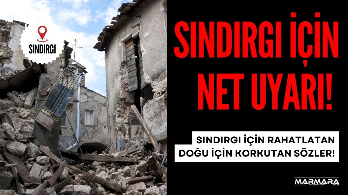 Deprem araştırmacısı Ahmet Yakut, gece yarısı yaptığı yayınla hem Sındırgı