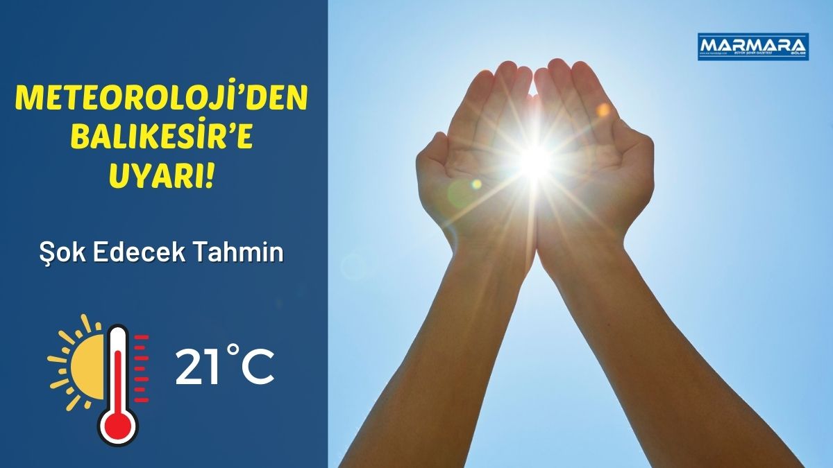 Meteoroloji Genel Müdürlüğü, Balıkesir için 27 Kasım Perşembe gününe ait