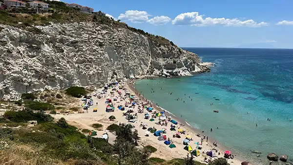 Bembeyaz Kumlar, Masmavi Deniz! kleopatra plaji 1 - Marmara Bölge Gazetesi