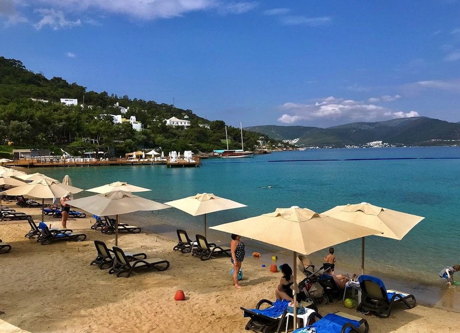 Ege’de Sessizliği Sevenlerin Yeni Gözdesi torba beach - Marmara Bölge Gazetesi