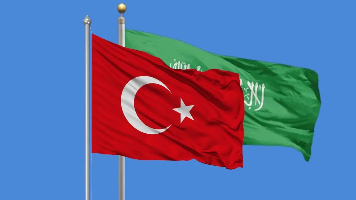 turkiye suudi arabistan bayragi - Marmara Bölge Gazetesi