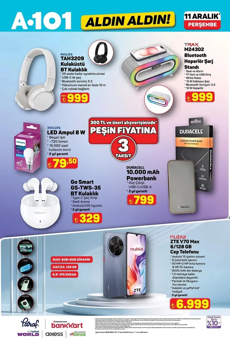 A101’de Büyük Perşembe Fırsatı! 11 Aralık Aktüel Ürün Listesi Açıklandı 0x0 1765275673691 - Marmara Bölge Gazetesi