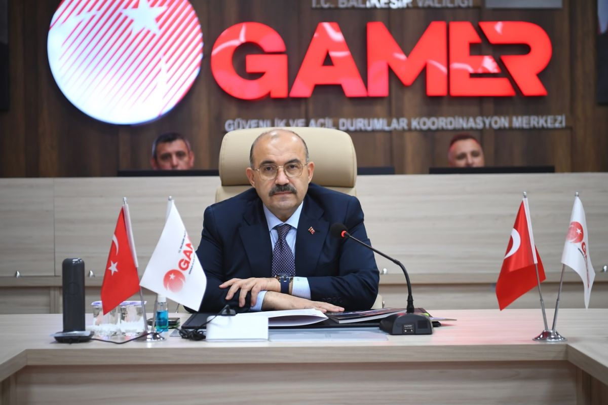 Balıkesir’de güvenlik ve acil durum yönetiminin kalbi niteliğindeki GAMER’de kritik