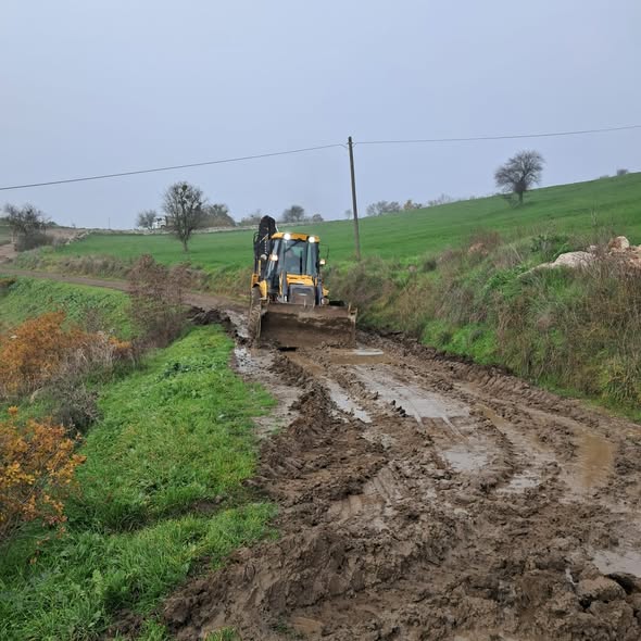 Bigadiç Belediyesi, kırsal mahallelerde ulaşımın daha güvenli ve konforlu hale