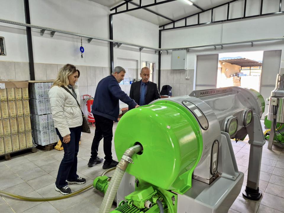 Balıkesir İl Tarım ve Orman Müdürü Dr. Hüseyin Düzgün, Edremit’te