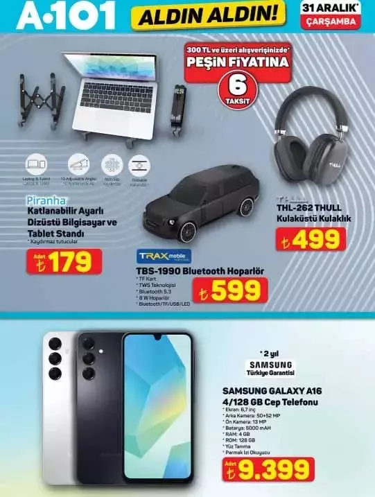 A101’den Yılbaşı Sürprizi! 31 Aralık 2025 Aldın Aldın Aktüel Ürünler 6952cda5c76a96066a68410e - Marmara Bölge Gazetesi