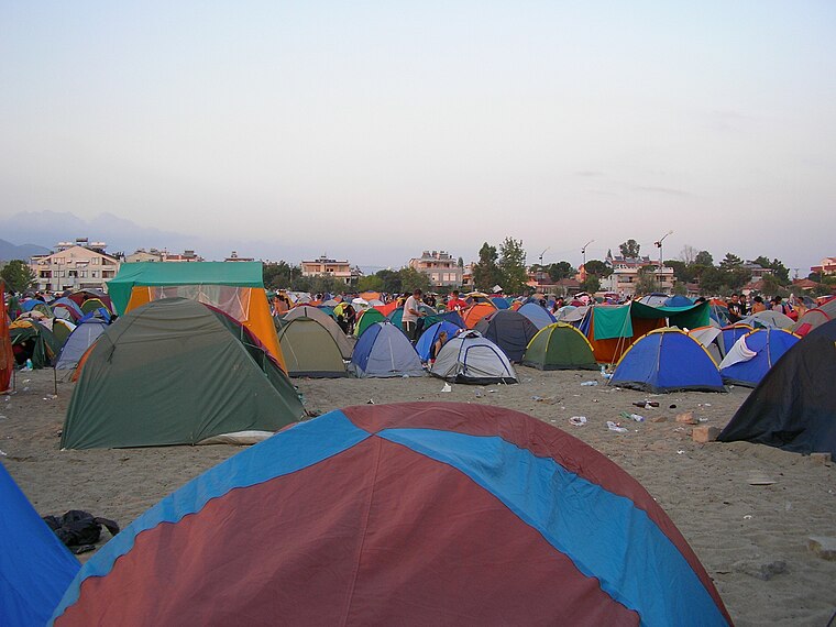 Edremit’te Doğa ile Baş Başa Kalacağınız Yeni Rota A camping place - Marmara Bölge Gazetesi