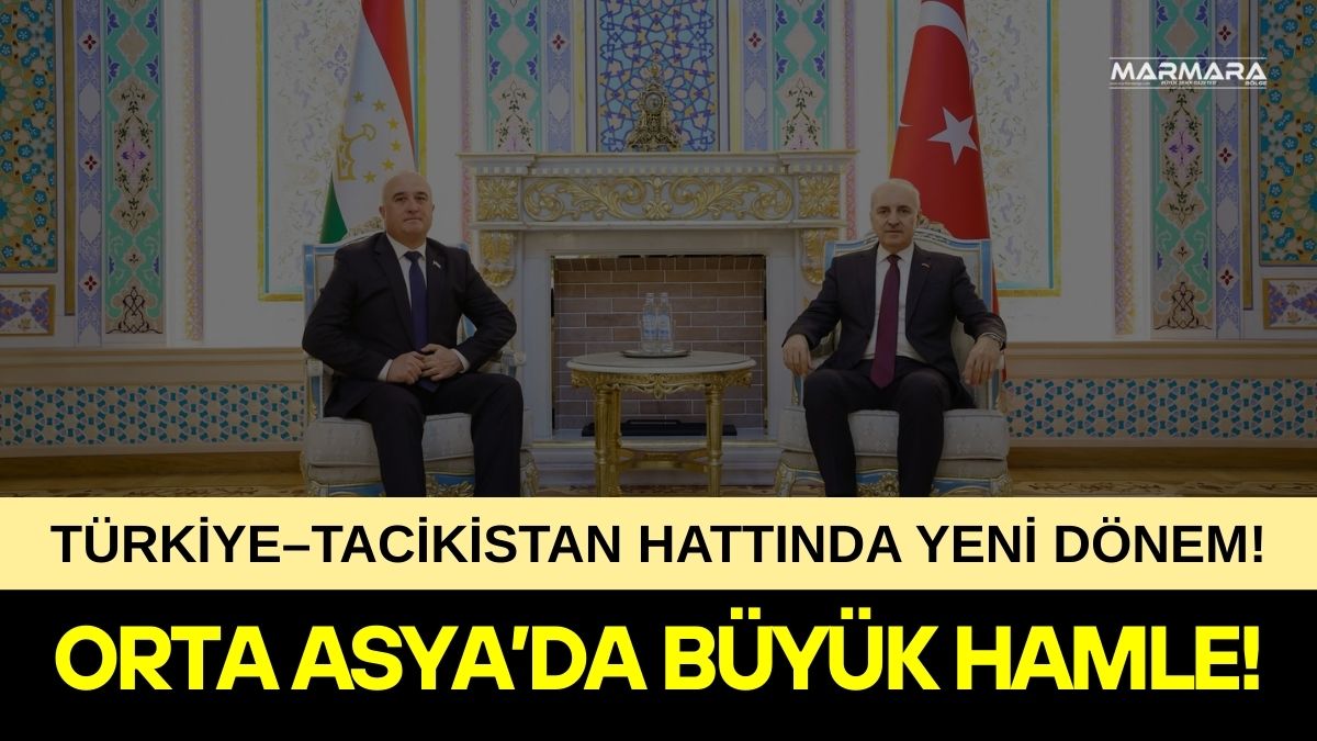 TBMM Başkanı Numan Kurtulmuş, resmi temaslarda bulunduğu Tacikistan’da üst düzey