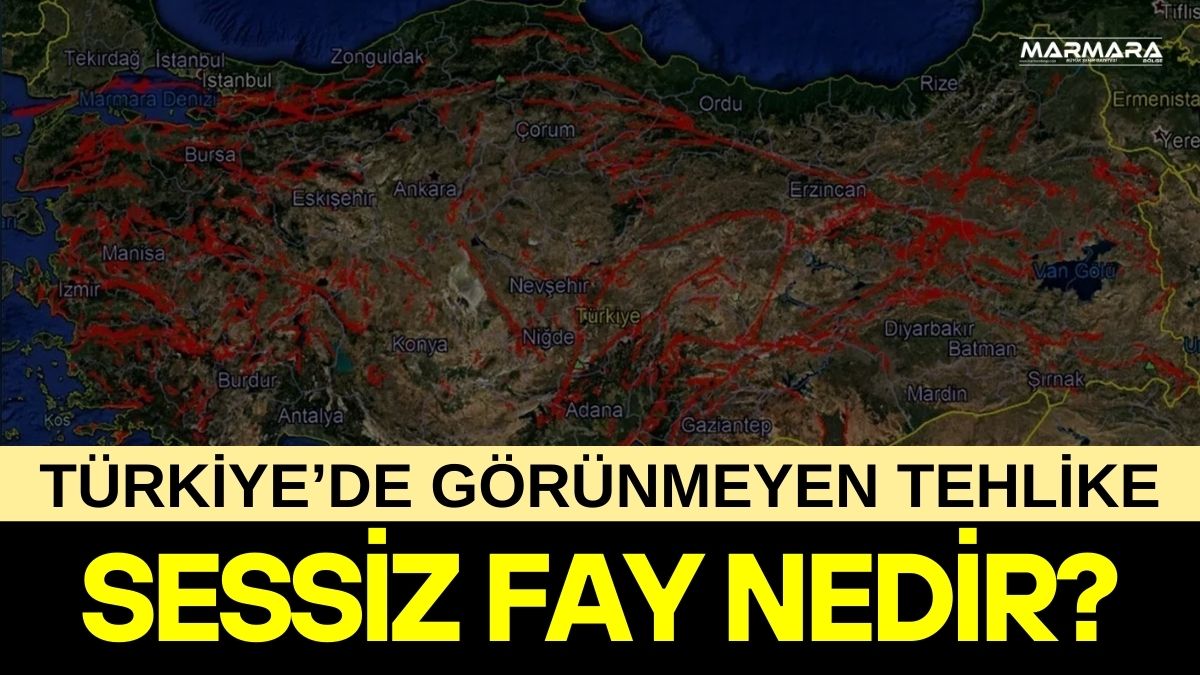 Uzun yıllar deprem üretmeyen sessiz faylar, toplumda yanlış bir güven