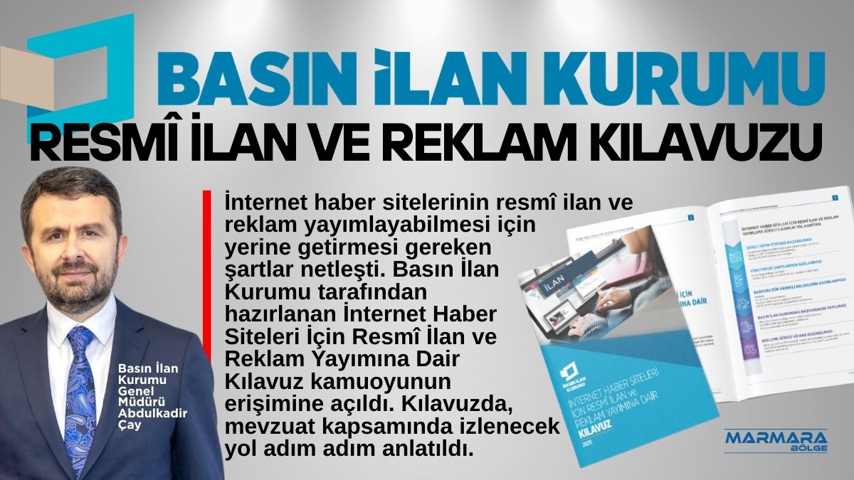 İnternet haber sitelerinin resmî ilan ve reklam yayımlayabilmesi için yerine
