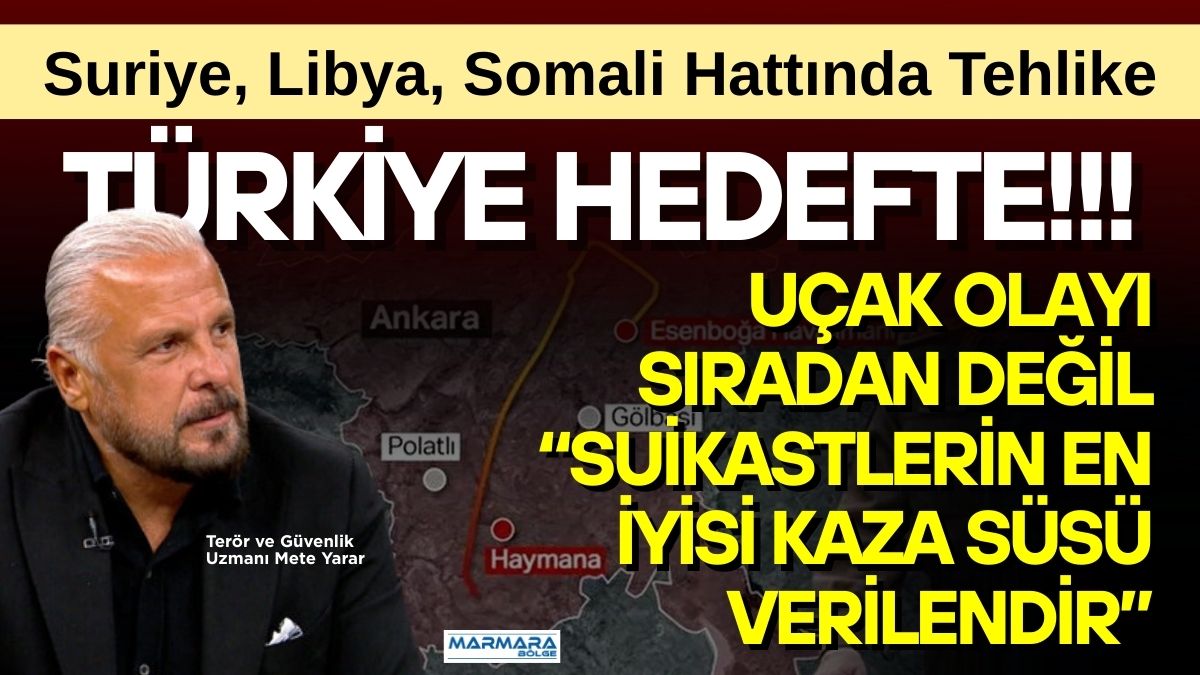 Terör ve Güvenlik Uzmanı Mete Yarar, YouTube kanalında yaptığı canlı