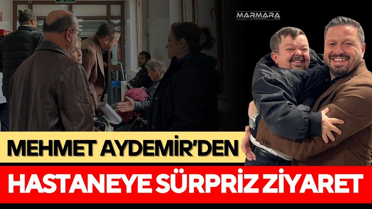 AK Parti Balıkesir İl Başkanı Mehmet Aydemir, Balıkesir Devlet Hastanesi’ne