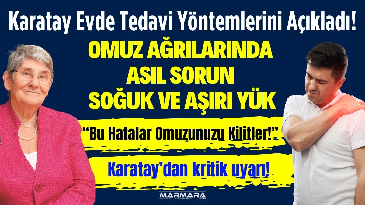 Kış aylarında artan omuz tutulmalarının sebeplerini açıklayan Prof. Dr. Canan