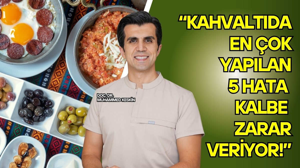 Doç. Dr. Muhammed Keskin, YouTube kanalında yayınladığı yeni videosunda kahvaltıda