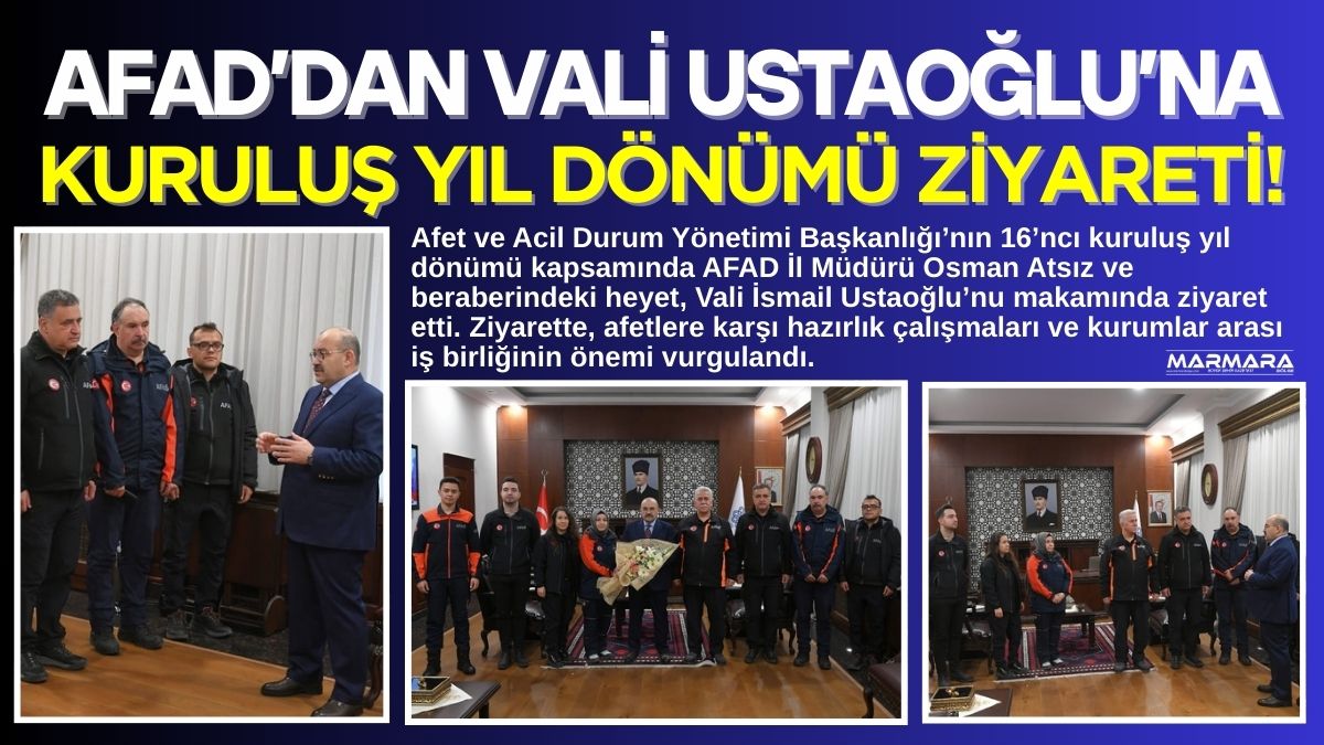 Afet ve Acil Durum Yönetimi Başkanlığı’nın 16’ncı kuruluş yıl dönümü
