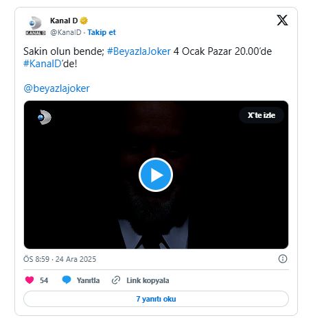 “Beyaz’la Joker”in Yayın Günü Açıklandı Ekran Alintisi 4 - Marmara Bölge Gazetesi