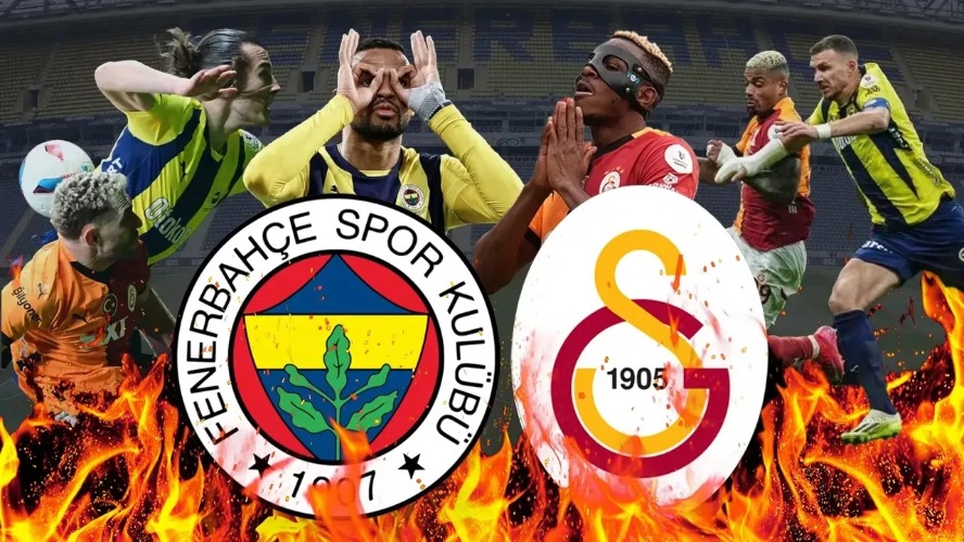Süper Lig’de şampiyonluk yarışını değiştirecek Galatasaray-Fenerbahçe derbisi için geri sayım