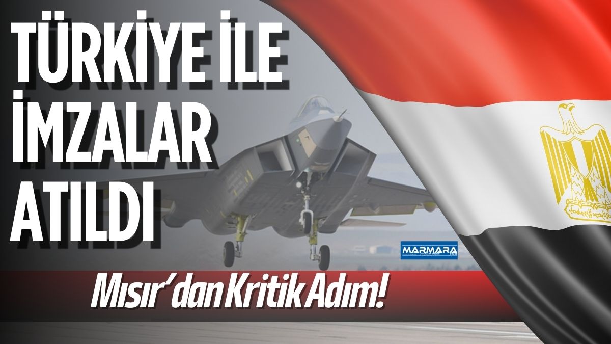 Türkiye ile Mısır arasında savunma alanındaki işbirliği giderek güçleniyor. KAAN