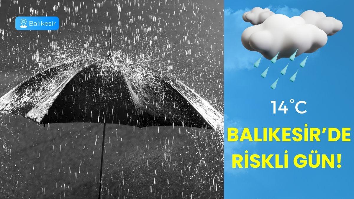 Meteoroloji Genel Müdürlüğü, Balıkesir için 5 Aralık Cuma gününe ait