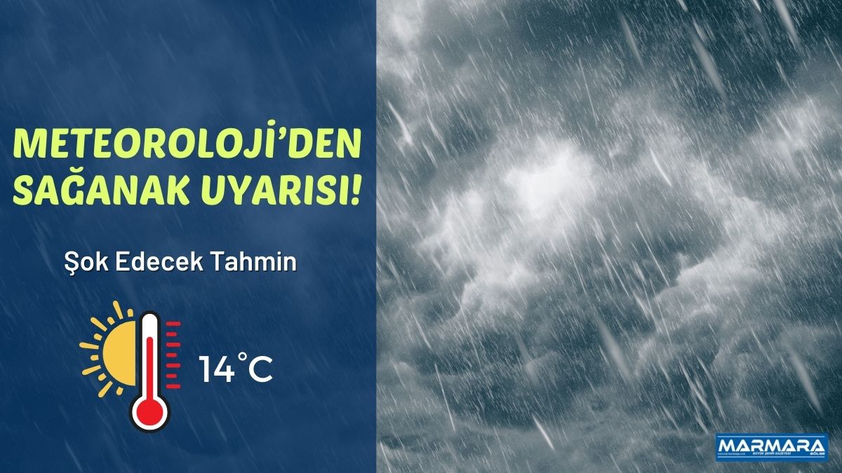 Meteoroloji Genel Müdürlüğü’nün yayımladığı son tahminlere göre Balıkesir’de bugün hava
