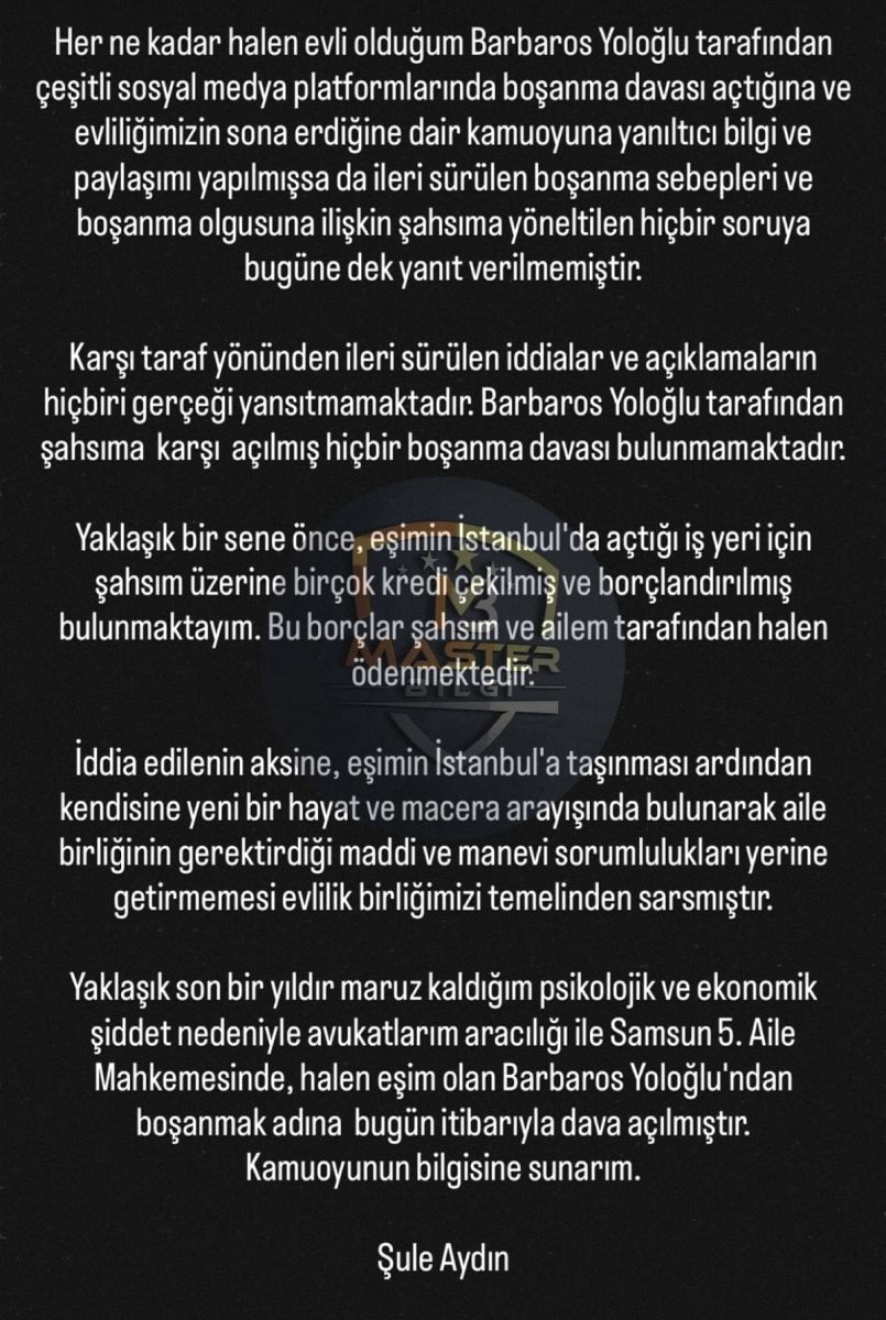 Eşinden Masterchef Barbaros Hakkında Şiddet İddiası s 3c0789cd0ac3f0e6793f194e943d19857ee7025a - Marmara Bölge Gazetesi