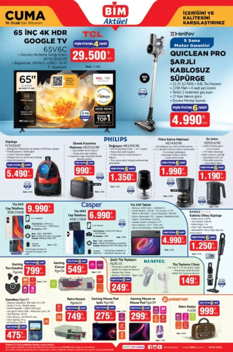 BİM’e Philips Süpürge Geliyor! 16 Ocak 2026 BİM Aktüel Kataloğu Yayınlandı 1200xauto 4 1 - Marmara Bölge Gazetesi