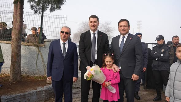 Sındırgı’da 2025-2026 eğitim öğretim yarıyılının sona ermesiyle birlikte öğrenciler karne