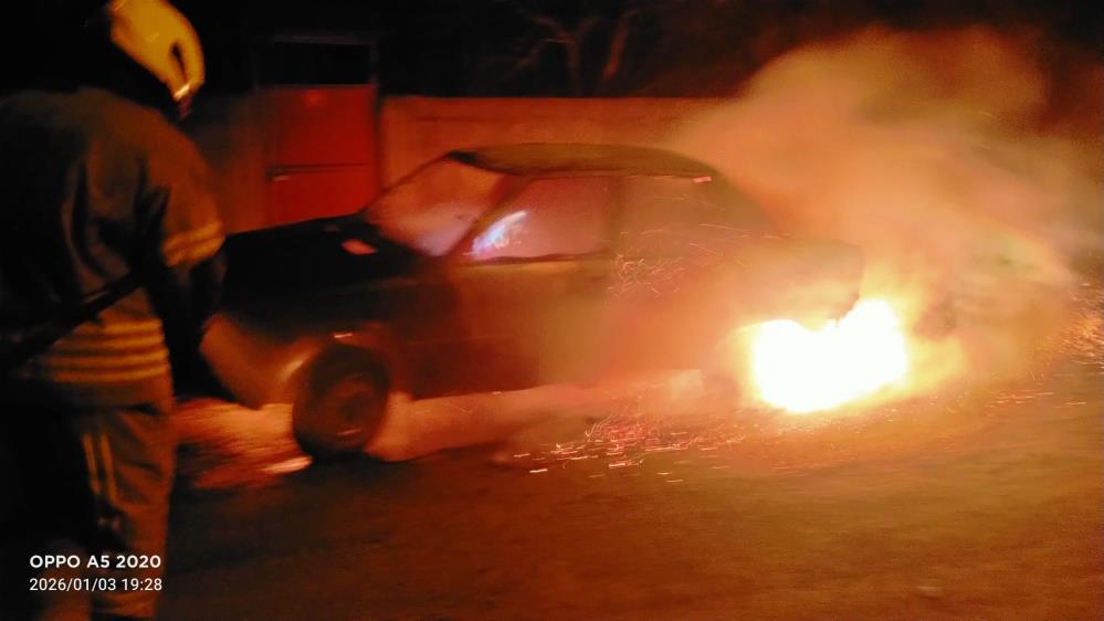 Gönen’de Araç Alevlere Teslim Oldu! AW613446 01 - Marmara Bölge Gazetesi