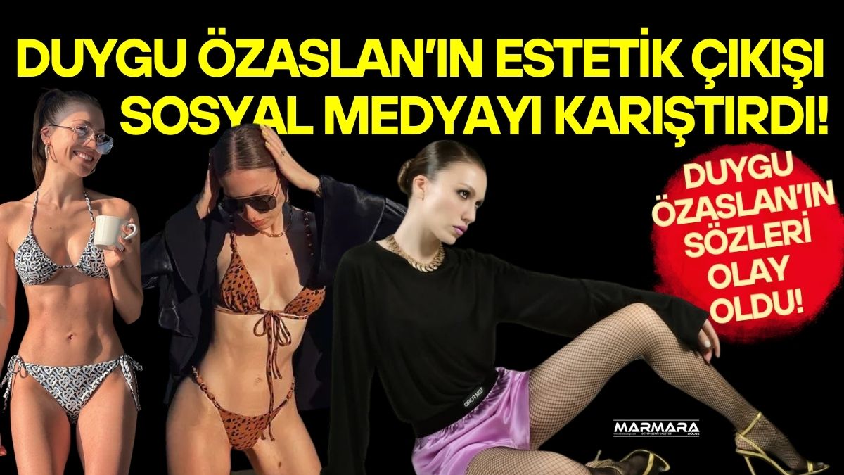Duygu Özaslan’ın Berfu Yenenler’in programında estetikli genç kadınlara yönelik sözleri