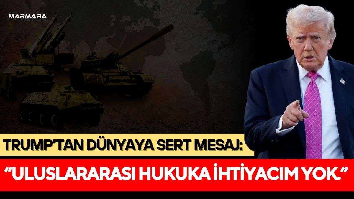 ABD Başkanı Donald Trump, uluslararası müdahalelerde kendisini sınırlayan tek unsurun