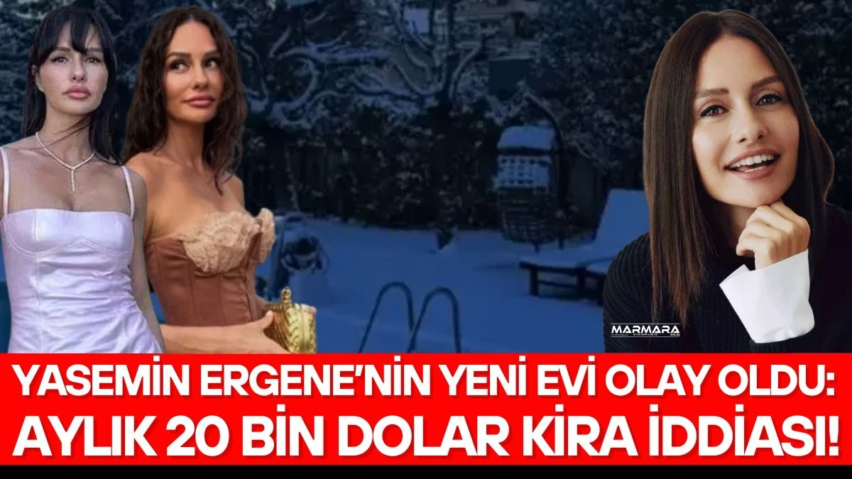 Boşanmanın ardından Beykoz’daki lüks bir villaya taşınan Yasemin Ergene’nin yeni