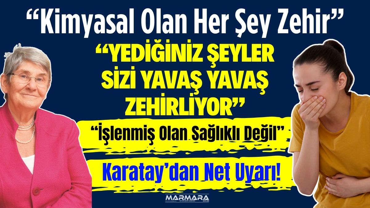 Son dönemde artan kitlesel zehirlenme vakalarına dikkat çeken Prof. Dr.