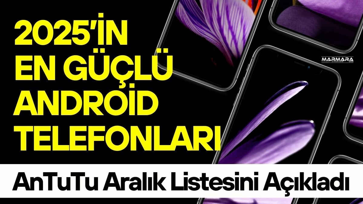 AnTuTu, 1–31 Aralık 2025 tarihleri arasında topladığı performans verilerine dayanarak