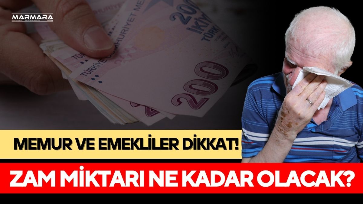 Memur ve emeklilerin maaşlarını doğrudan etkileyecek olan Aralık ayı enflasyon