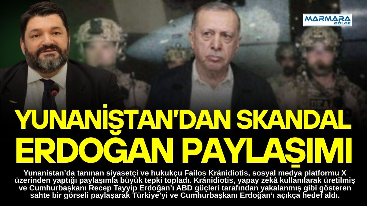 Yunan siyasetçi Faílos Kránidiotis, yapay zekâ ile oluşturulan provokatif bir