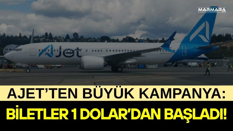 AJet, 2026 yılına yurt dışı uçuşlarda büyük bir indirim kampanyasıyla