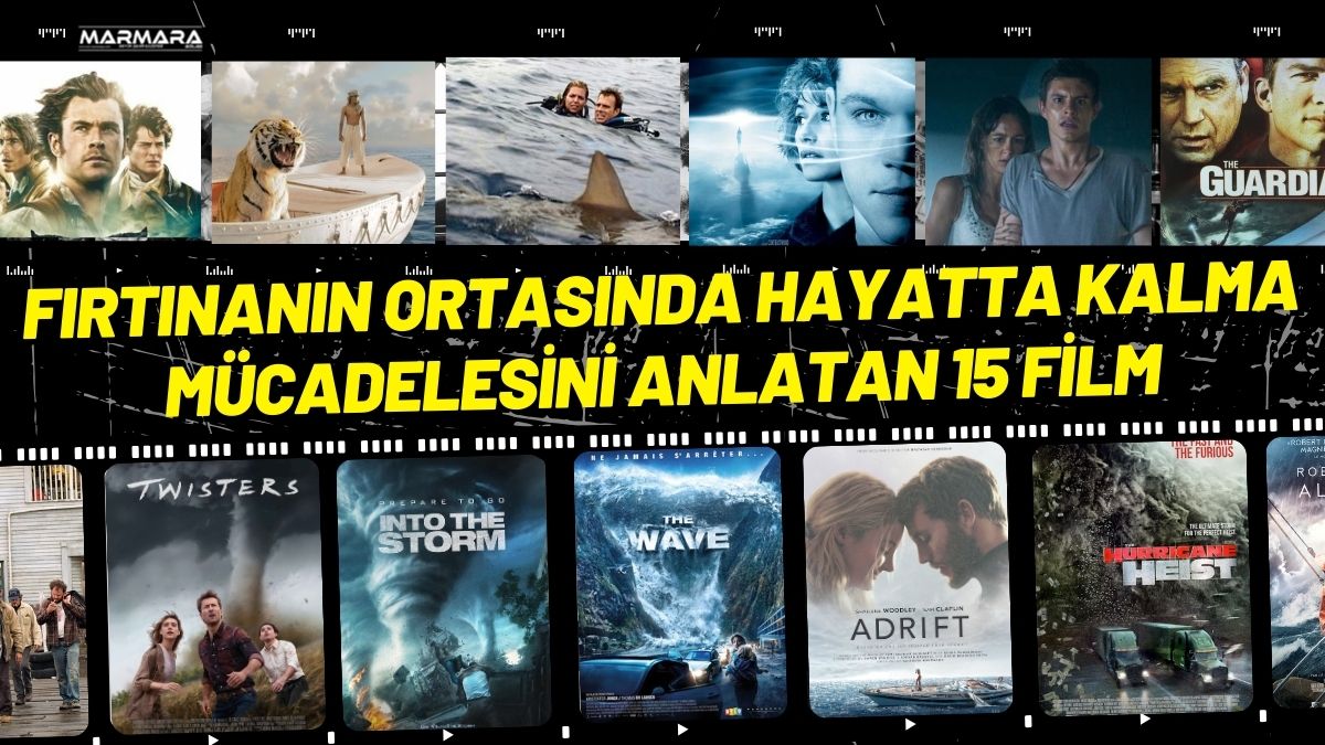 Doğanın kontrol edilemeyen gücünü merkezine alan fırtına temalı filmler, kasırgalardan