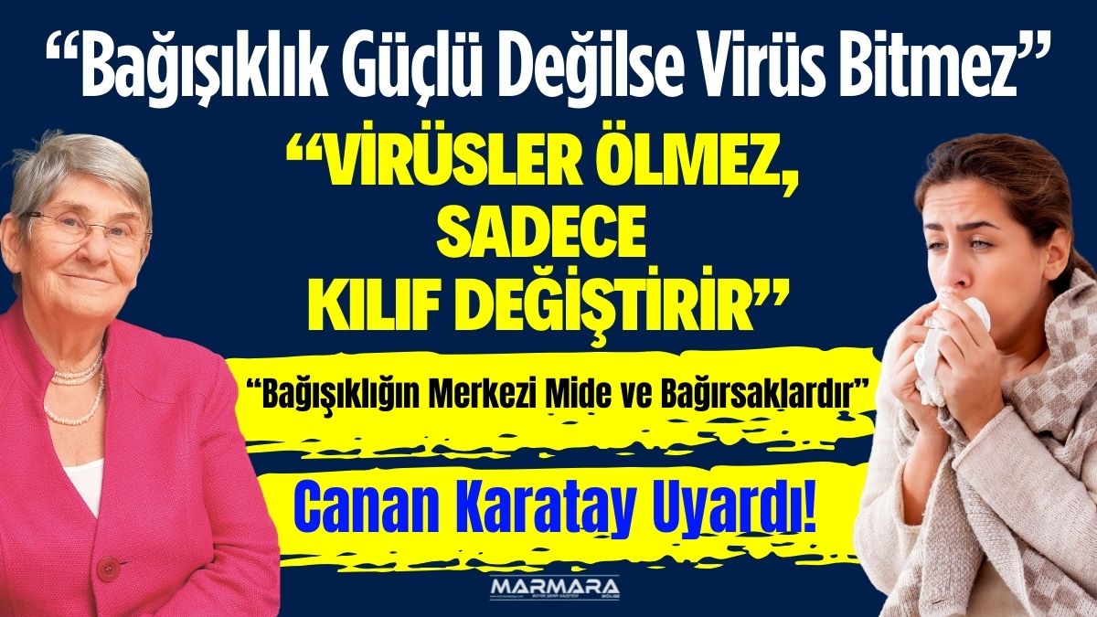 Kış aylarında artan grip ve influenza vakalarıyla ilgili konuşan Prof.