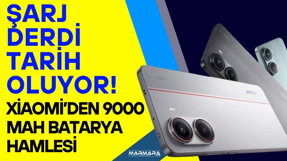Xiaomi, 9000 mAh bataryası ile dikkat çeken Redmi Turbo 5