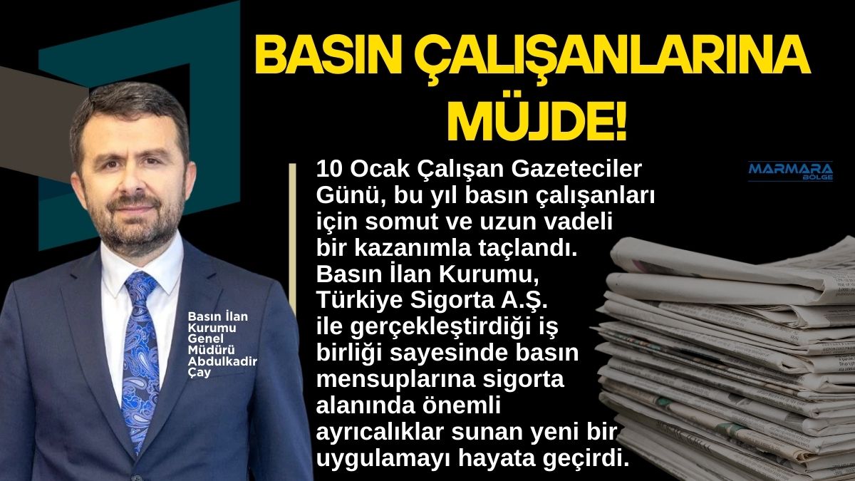 10 Ocak Çalışan Gazeteciler Günü, bu yıl basın çalışanları için
