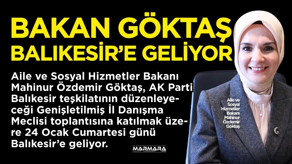 Aile ve Sosyal Hizmetler Bakanı Mahinur Özdemir Göktaş, AK Parti