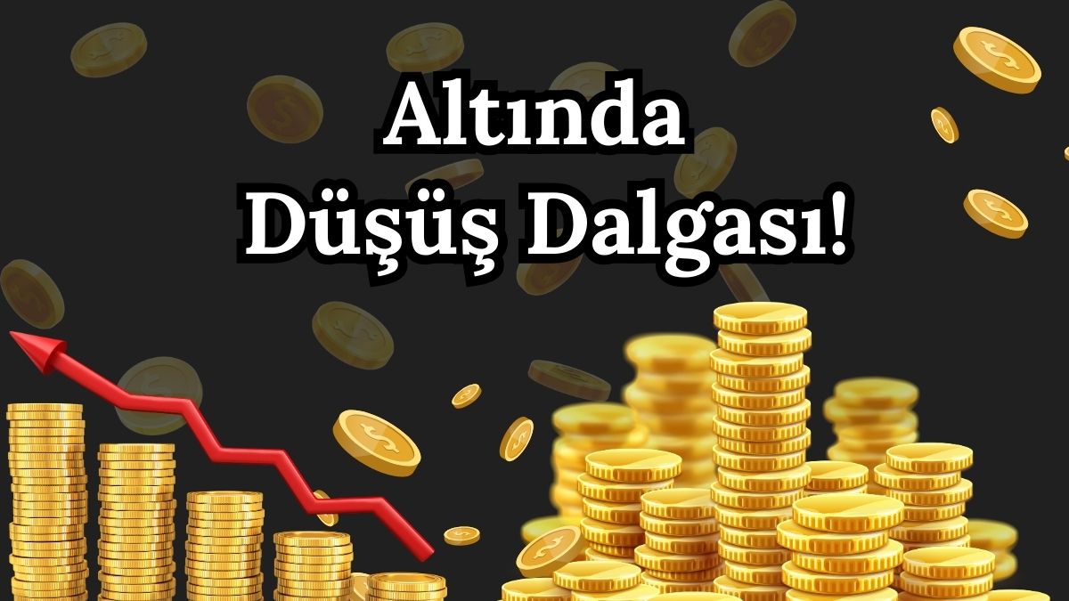 Altın piyasalarında günün ilk işlemleri düşüşle başladı. Hem ons hem