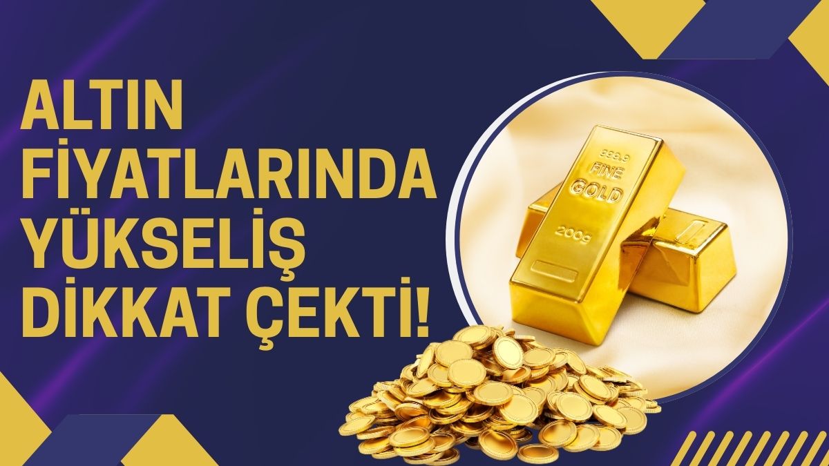 Altın piyasalarında haftanın ilk gününde yukarı yönlü hareketlilik öne çıktı.