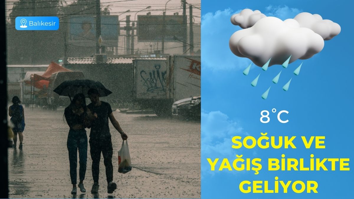 Balıkesir’de genel meteoroloji verilerine göre 9 Ocak Cuma günü hava