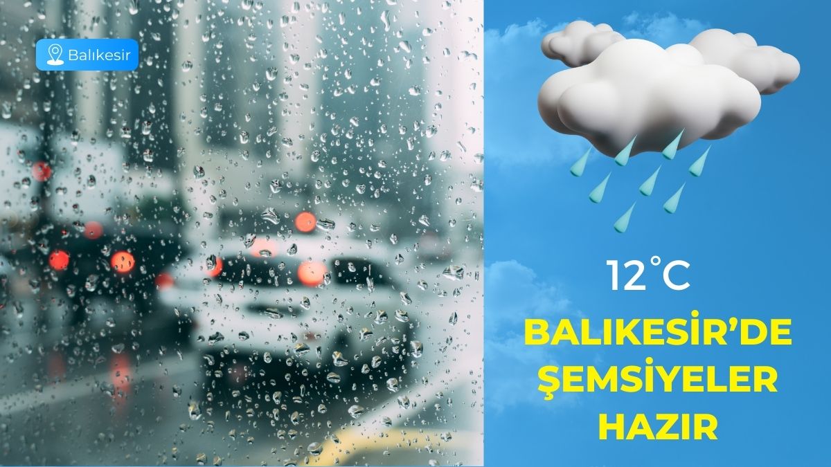 Meteoroloji Genel Müdürlüğü, Balıkesir için 16 Ocak Cuma gününe ait