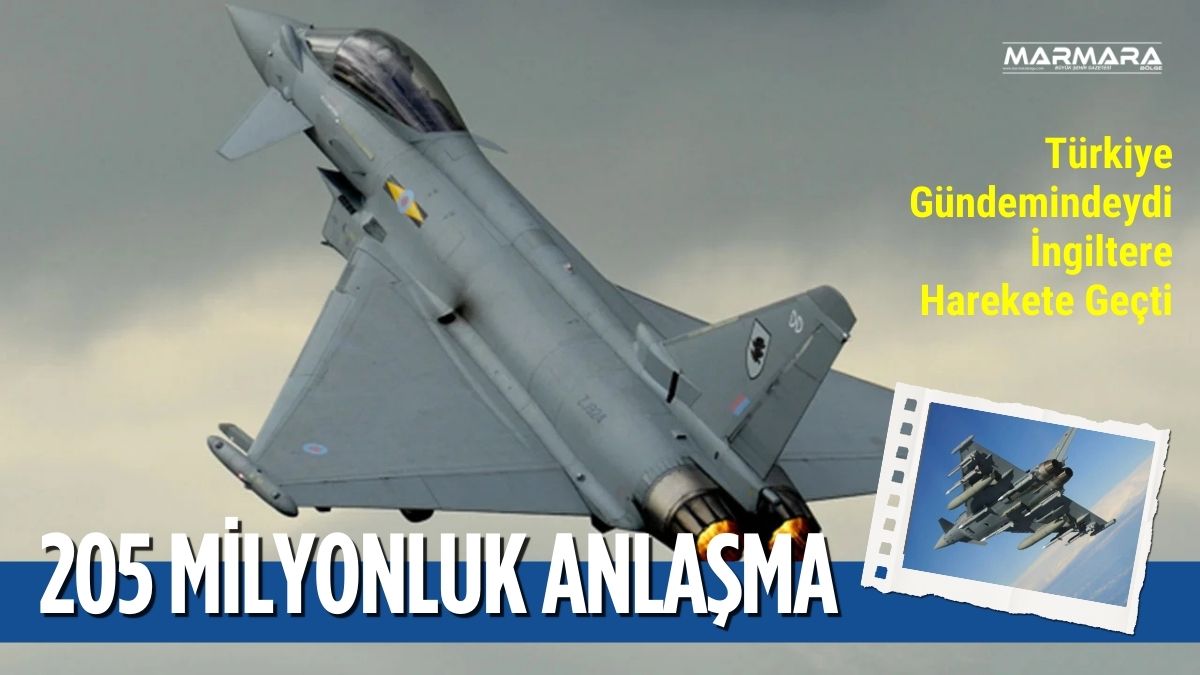 Türkiye’nin de tedarik gündeminde yer alan Eurofighter Typhoon savaş uçakları