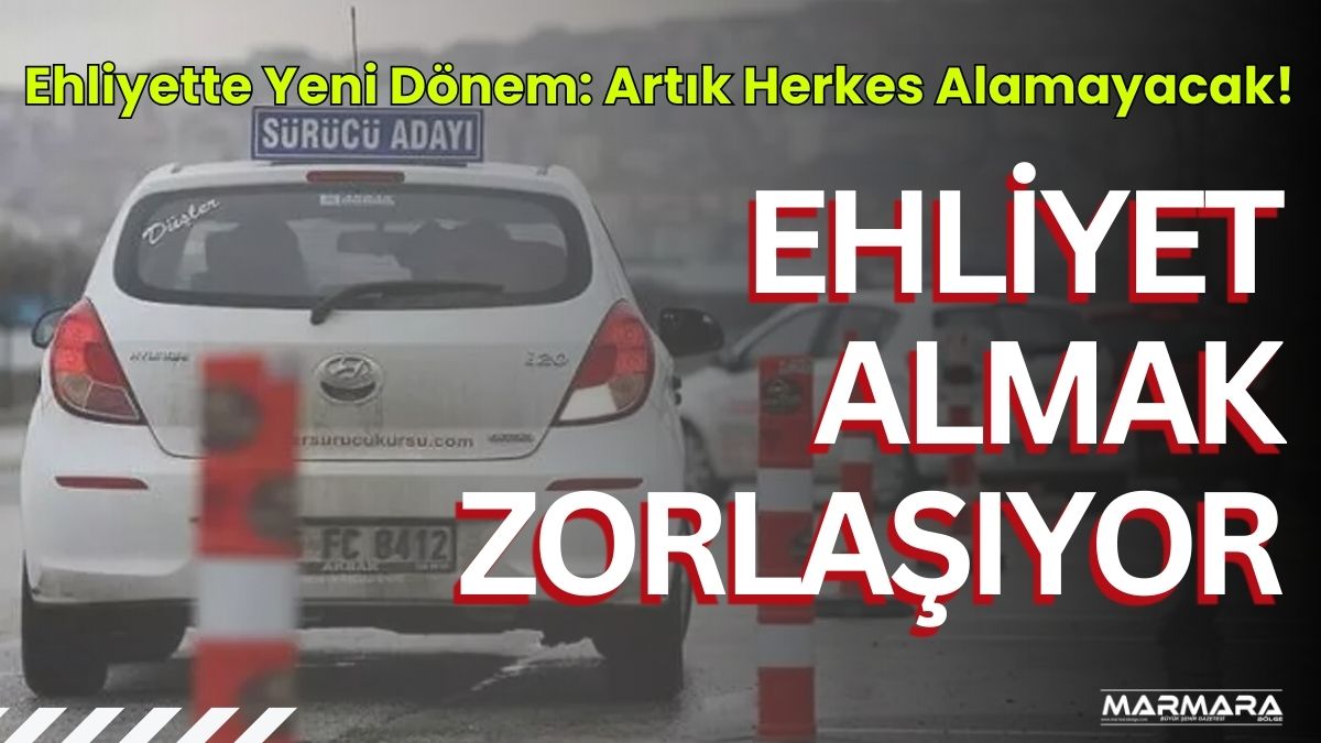 Milli Eğitim Bakanlığı, sürücü adaylarının direksiyon eğitimi ve sınav uygulamalarına
